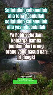 Ya Rabb sehatkan keluarga hamba jauhkan dari orang hasud dan iri dengki #shortsvideo #sholawatmerdu