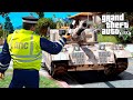 ГАИШНИК ОСТАНОВИЛ ВОЕННЫЙ ТАНК В ГТА 5 МОДЫ! ДПС ПАТРУЛЬ ОБЗОР МОДА GTA 5! ГТА МОД MODS ИГРЫ ВИДЕО