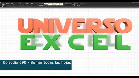Episodio 690 - Sumar todas las hojas
