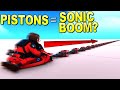 Can You Break The Sound Barrier With Just Pistons? - Trailmakers Gameplay