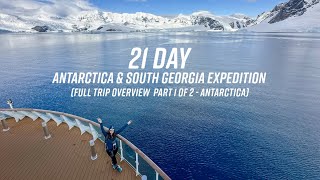 21 Day Antarctica, South Georgia &amp; the Falkland Islands Expedition Vlog Full Overview (Part 1 of 2)