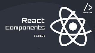 React Workshop - Components - 09-01-20