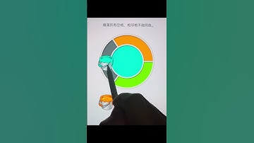Fill all empty spaces; adjacent cells cannot be the same color. #game #trending #viral #shorts