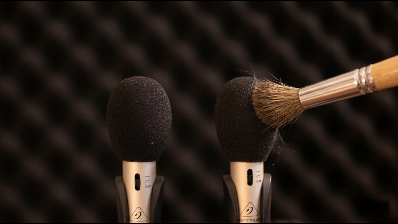 ASMR | Mic Brushing For Sleep - No Talking - YouTube