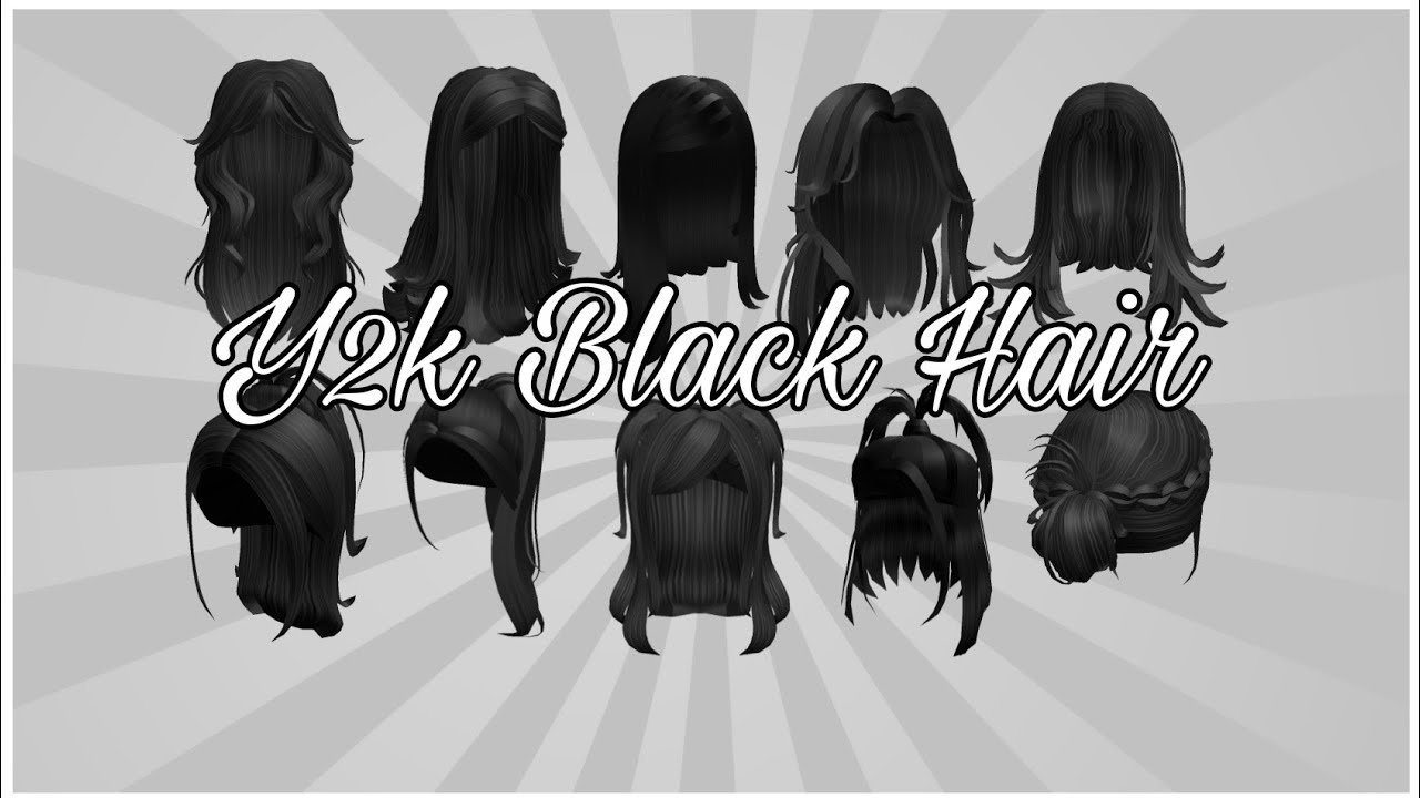 Messy Black Hair in 2023  Black hair roblox, Boy hairstyles, Black hair