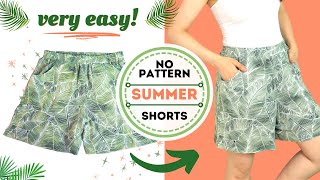 How to draft and sew these 1-hour SHORTS-CULOTTES! Super easy and detailed drafting tutorial! screenshot 4