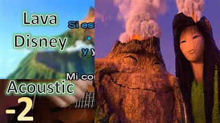 (-2) Lava - Disney - Karaoke en español