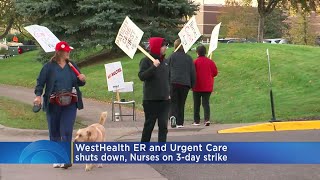 Nurses Strike Enters Day 2 At Allina Health Clinic In Plymouth