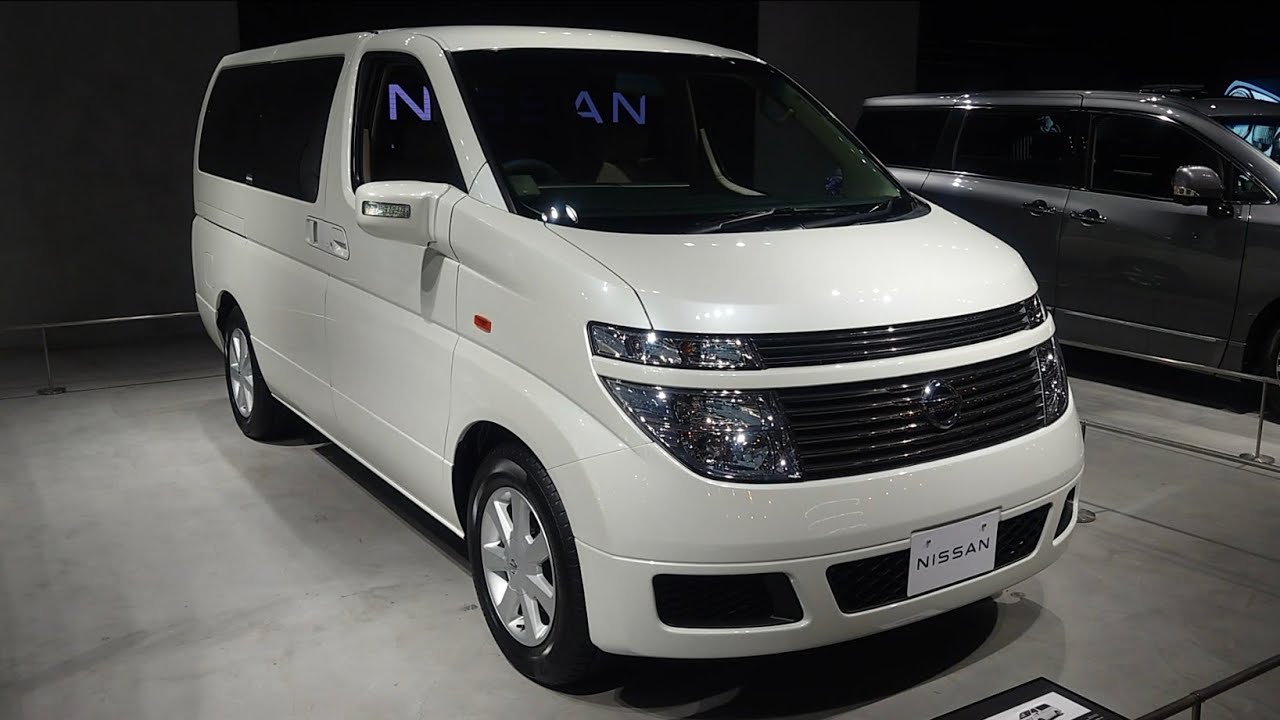 日産 エルグランド2WD V 70th【2003年：E51】VQ35DE 3498cc V型6気筒