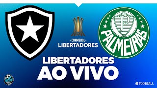 PALMEIRAS X BOTAFOGO  - COM IMAGEM - COPA LIBERTADORES 2024! AO VIVO PES 2021