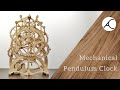 Building Mechanical Pendulum Clock - Hyperlapse