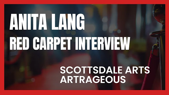 Anita Lang Interview at ARTrageous Gala 2022 Red C...