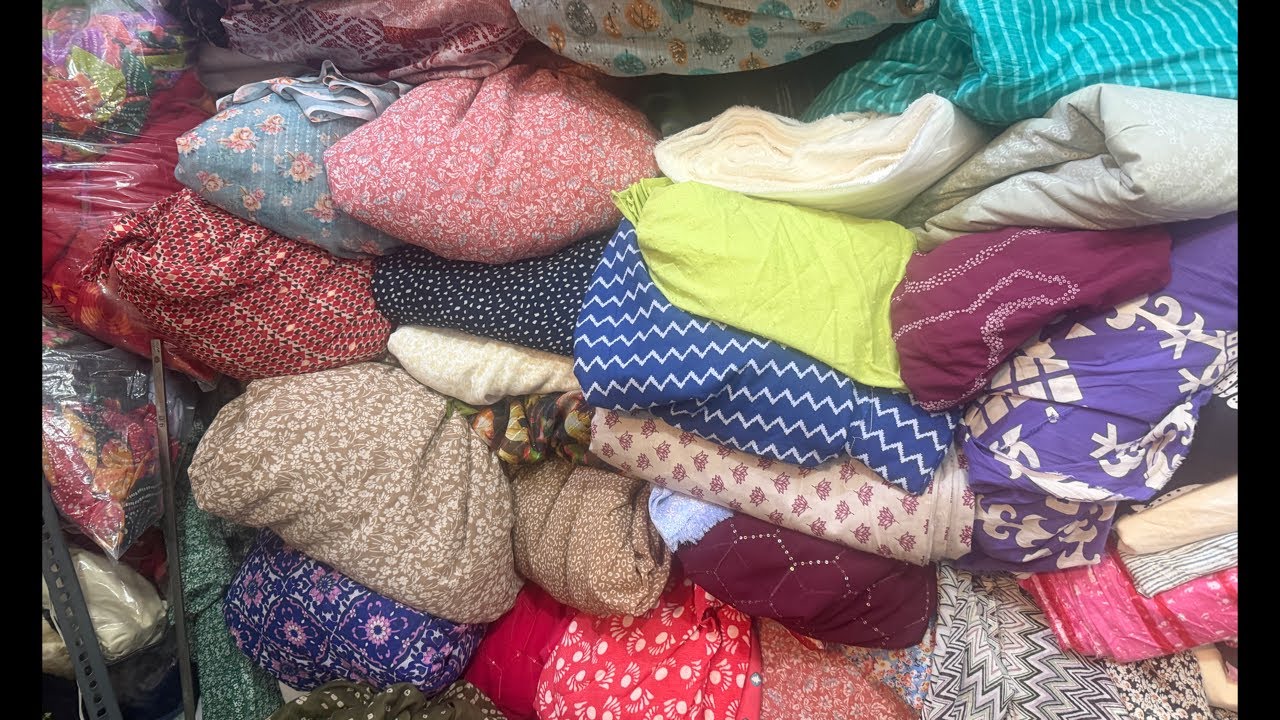 थान ही थान कॉटन के सूट का फुल स्टॉक 9996770909