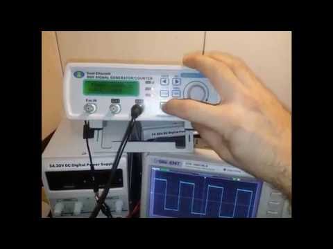 Signal Generator MHS-5200A demo and mod