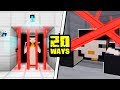 20 Ways to Escape Prison in Minecraft