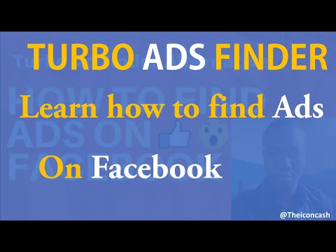 HOW TO USE THE TURBO FACEBOOK ADS FINDER