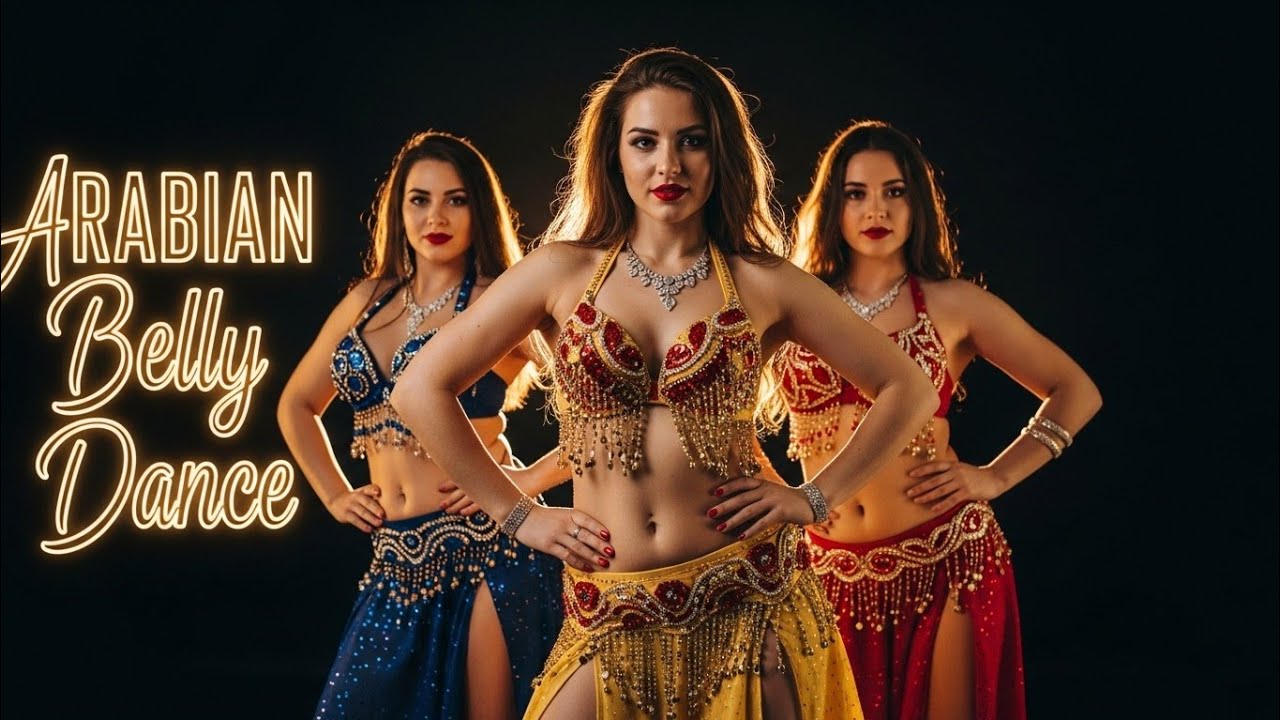 Sensational Arabian Belly Dance | 3 Gorgeous Girls | Trending 2025