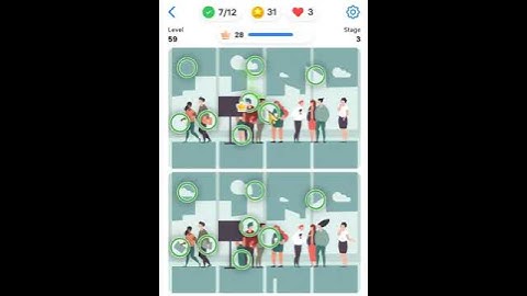 Differences Level 59 | Gameplay Mobile games