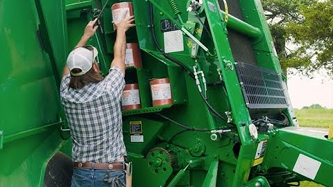 How To Load Twine In A Round Baler | John Deere Tips Notebook