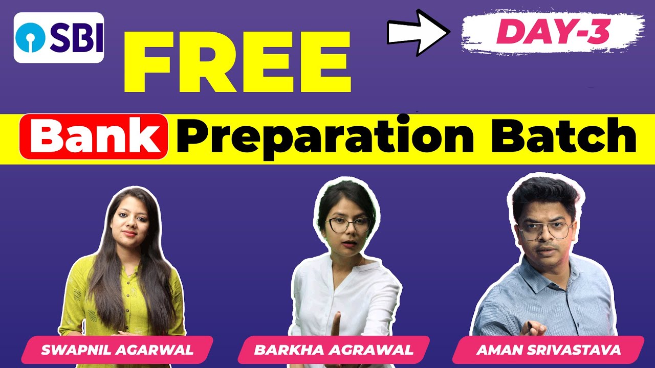 SBI Clerk 2021 Day-03 Marathon | Free Bank Preparation Batch | GK, Maths, Reasoning & English | LAB
