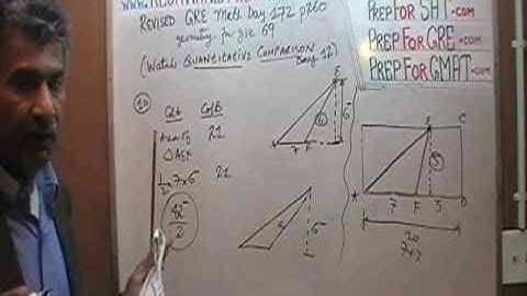 Revised GRE Math Day 172 p260 - Rectangle - Geometry Day 69 - GRE, GMAT, SAT Prep Tutor - Keshwani