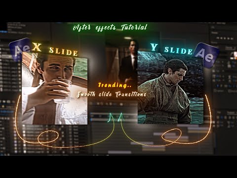 Viral Smooth Slide Transition | Trending After effects Tutorial 