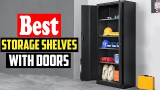 ✅Top 10 Best Storage Shelves With Doors For 2024