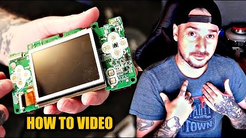 DS LITE SHELL REPLACEMENT VIDEO - HOW TO - DS LITE TEARDOWN