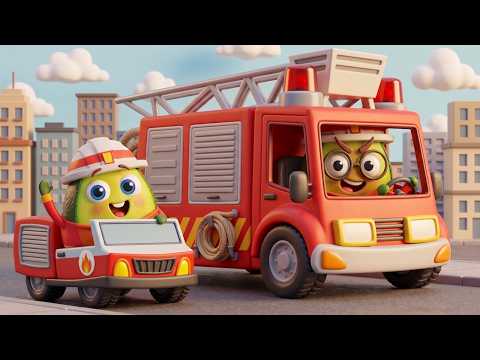 Rescue Team Will Save The Day 🚨🚧 Little Fire Truck for Little Rescue Team