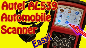 Autel Autolink AL539 Automotive Diagnostic Scanner Review - Autel Second Generation OBD II Scanner