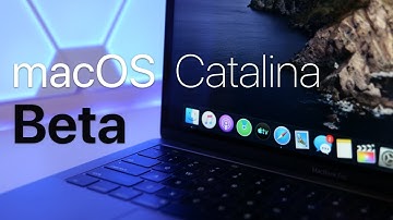 macOS Catalina Beta 1 - What