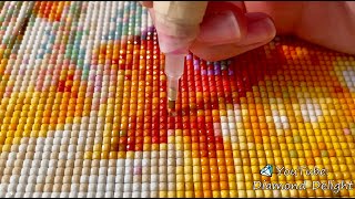 Oddly Satisfying Diamond Painting Reveal with over 115,000 diamonds - What is it??