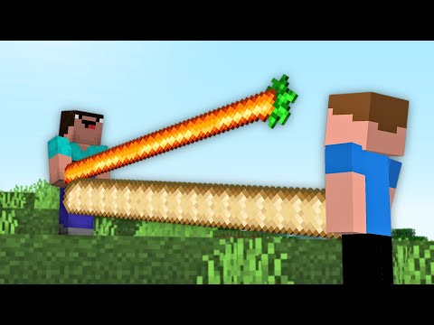 I attacked Bandi with a really long carrot... (CommandGeek Bloopers)