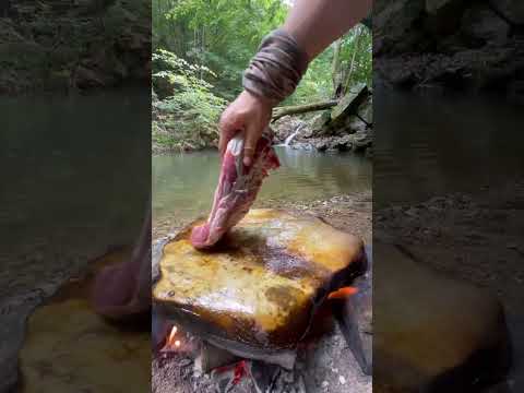 Doğal Taş Ocakta Kuzu Pirzola 🥩 | lamb chops on natural stone stove
