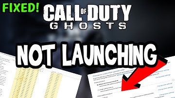 How to Fix COD Ghosts not Launching (100%Fix)