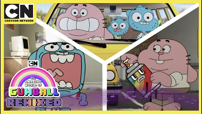 Characters Cartoon GUMBALL - characters CARTOON of your choice