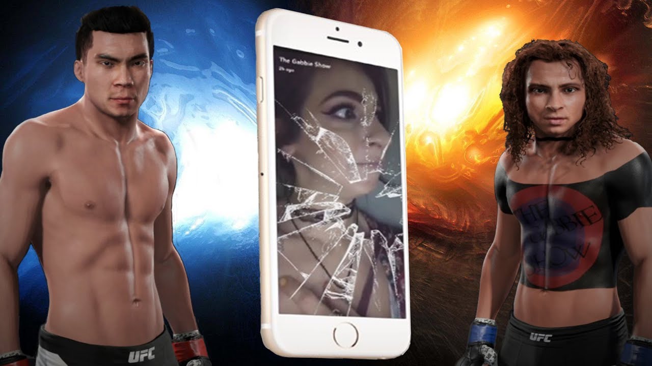 RiceGum Vs The Gabbie Show EA Sports UFC 2