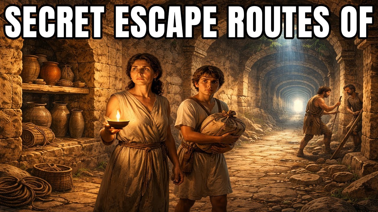 Why Ancient Greeks Built Hidden Underground Tunnels | Secret Escape Routes of Greek Cities