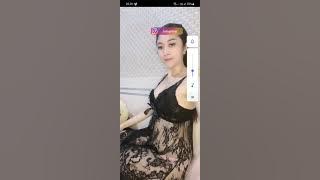Bigo Live Baby Girl is Beautiful & Very Sexy Wearing Transparent Lingerie!!?