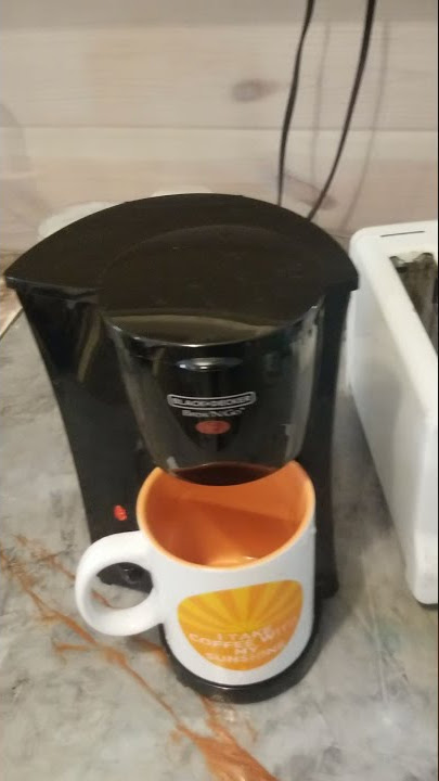 Brew 'N Go Personal Coffee Maker with Travel Mug