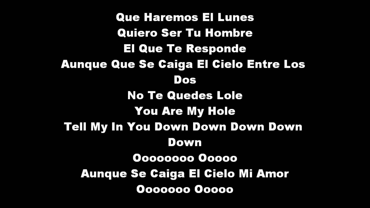 Jay Sean- Down Ft. Lil Wayne Lyrics [Spanish Version ...