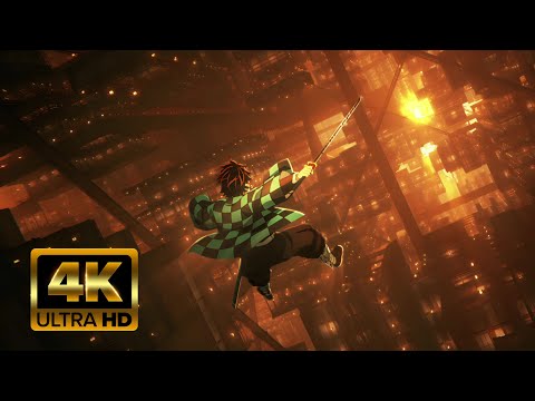 Demon Slayer Infinity Castle🏯 Live Wallpaper: Tanjiro's Leap For PC #tanjiro  #infinitycastle #4k