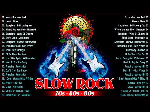 💗 Nonstop Slow Rock Love Songs Collection - 70s 80s 90s Slow Rock Love Songs 💖