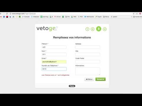 Vetogo fonctionnement de la prise de rendez-vous en ligne