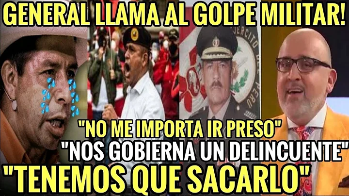 GENERAL llama Al GOLPE MILITAR! Beto Ortiz SE SORP...