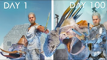 100 Days in ARK: Survival Ascended Pvp Full Wipe (The Island) In 2024