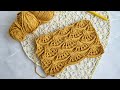 Супер Узор!!! 🔥Шикарный объёмный УЗОР КРЮЧКОМ/Crochet pattern