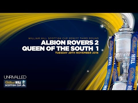 Albion Rovers 2-1 Queen Of The South | William Hill Scottish Cup 201617 - Third Round