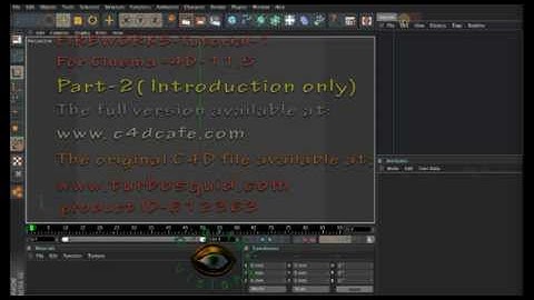 Cinema-4D Fireworks-Part-2 (Introduction)