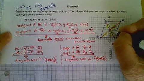 proving parallelograms on a coordinate plane #1